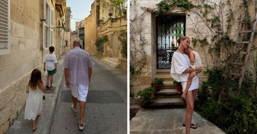 Jason Statham'ın Nişanlısı Malta'da Aile Fotoğraflarını Paylaştı