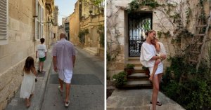Jason Statham'ın Nişanlısı Malta'da Aile Fotoğraflarını Paylaştı