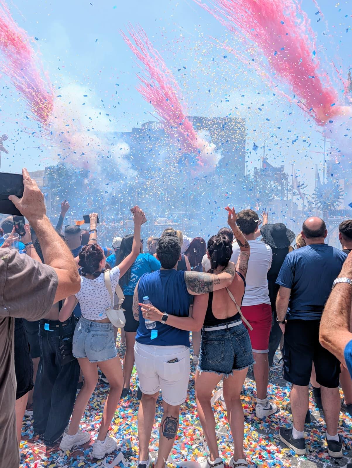 The firework Commission of Soċjeta Filarmonika Marija Annunzjata Ħal Balzan gave a colourful and fun performance, as it attempts to break three national records. Photo: Chris Sant Fournier