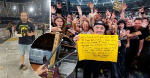 Metallica Davulcusu Lars Ulrich, Maltalı Hayranına Bagetlerini Hediye Etti