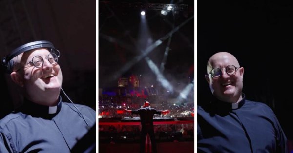 DJ Rahip Padre Guilherme, Malta'daki Performansından Güçlü Bir Barış Mesajı Paylaştı