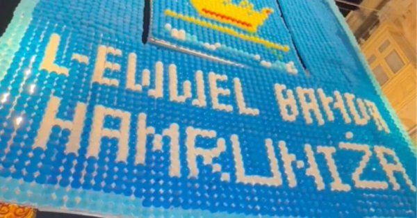 Dev Balon Yapısı Ħamrun'da Ulusal Rekor Kırdı