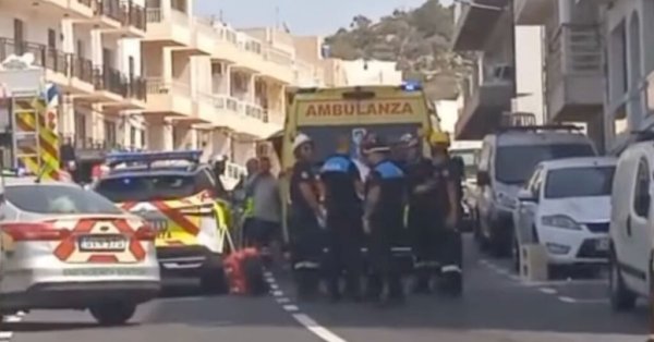 Mellieħa'da Çalışma Sırasında İki Kat Yükseklikten Düşen İşçi