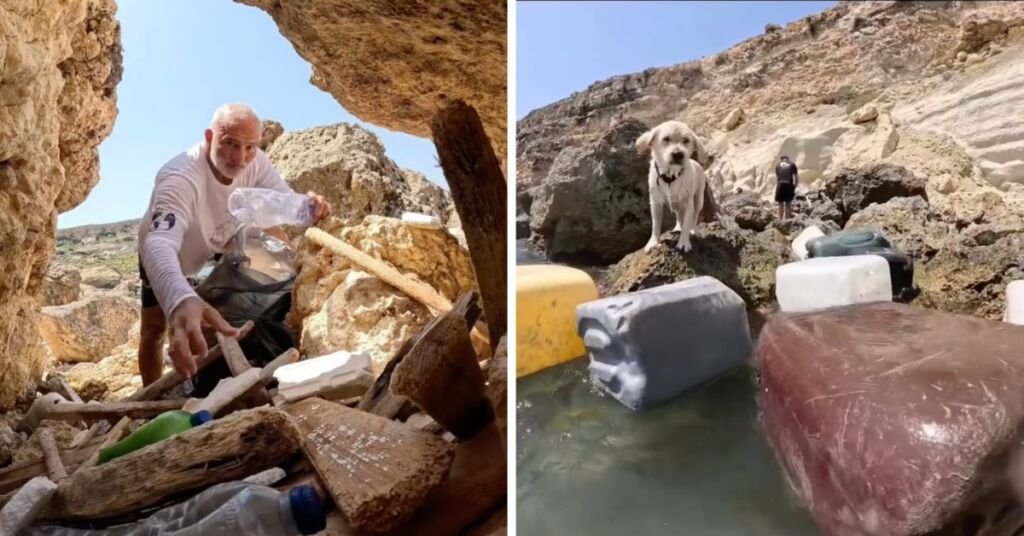 Malta'da Dört Plajda Dev Temizlik: 350 Kilodan Fazla Çöp Toplandı
