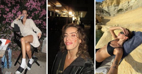 Clara McGregor Malta'da Gizli Bir Yapım İçin Kamera Karşısına Geçti