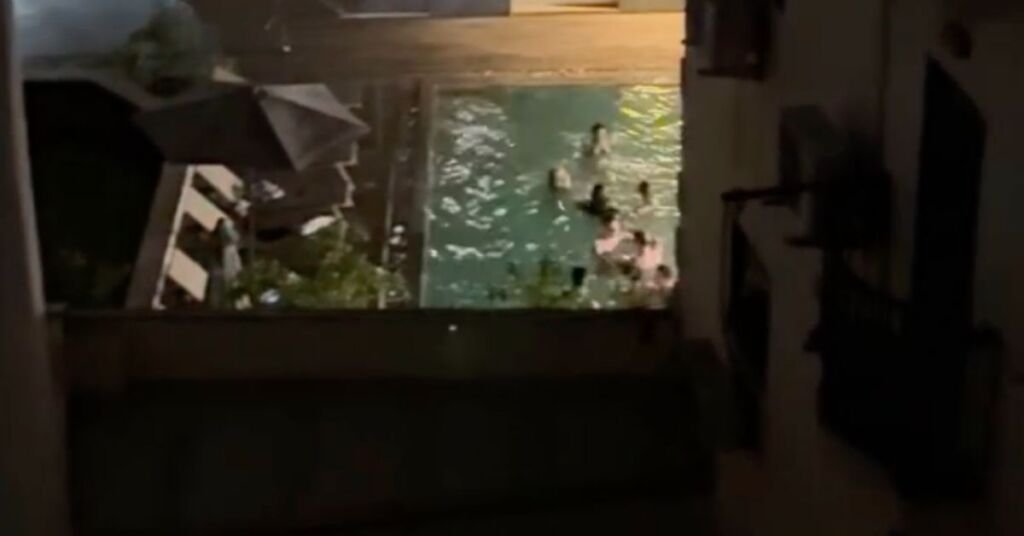 St. Julian's Sakinleri Sabahın 4'ünde Havuz Partisi Yüzünden Uykusundan Uyandı