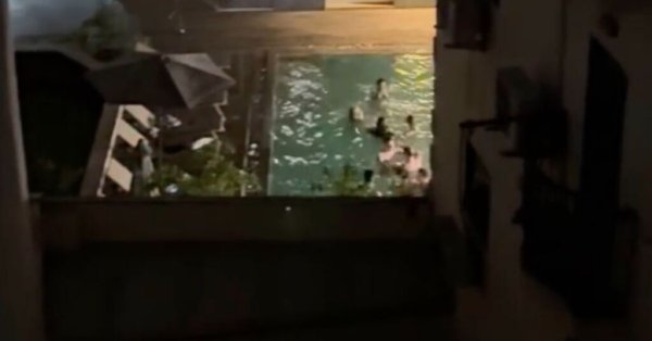 St. Julian's Sakinleri Sabahın 4'ünde Havuz Partisi Yüzünden Uykusundan Uyandı