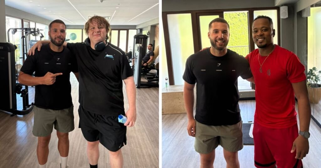 Malta'da Spor Salonunda İki Efsaneye Aynı Anda Denk Gelmek: Lewis Capaldi ve Patrice Evra