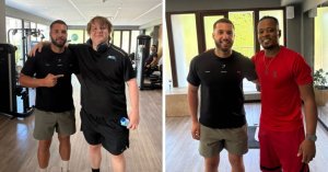Malta'da Spor Salonunda İki Efsaneye Aynı Anda Denk Gelmek: Lewis Capaldi ve Patrice Evra