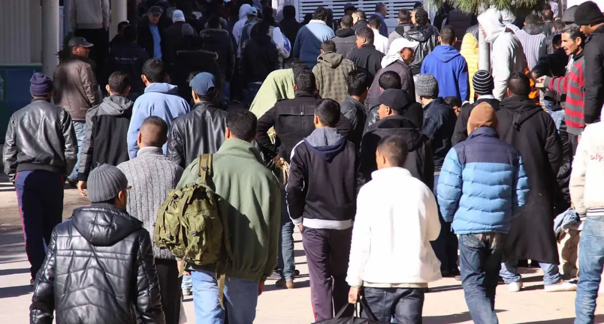 Doğu Libya'da 61 Gayri Resmi Göçmen Tutuklandı
