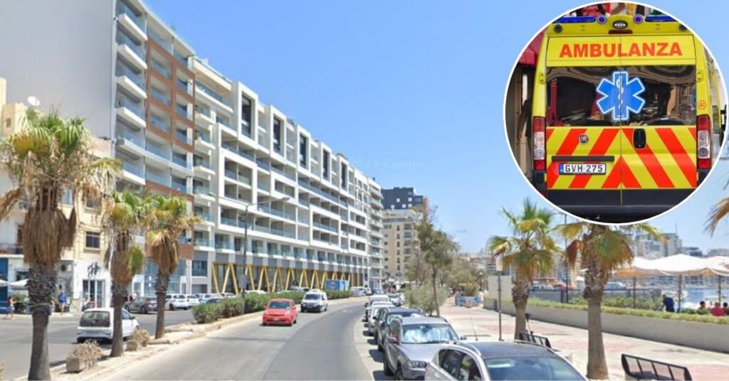 Gżira'da Otomobil Çarpan 41 Yaşındaki Adam Ağır Yaralandı