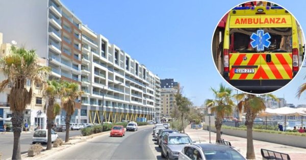 Gżira'da Otomobil Çarpan 41 Yaşındaki Adam Ağır Yaralandı