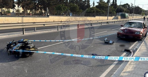 Paola'da Trafik Kazası: Motosiklet Sürücüsü Ağır Yaralandı