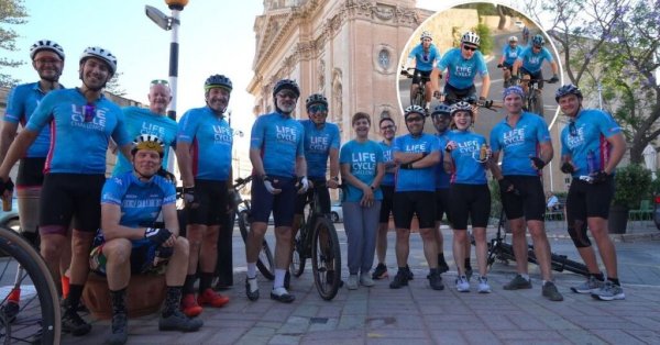 19 Bisikletçi, Malta'daki Böbrek Hastaları İçin Afrika'da 2.000km Yolculuk Yapacak