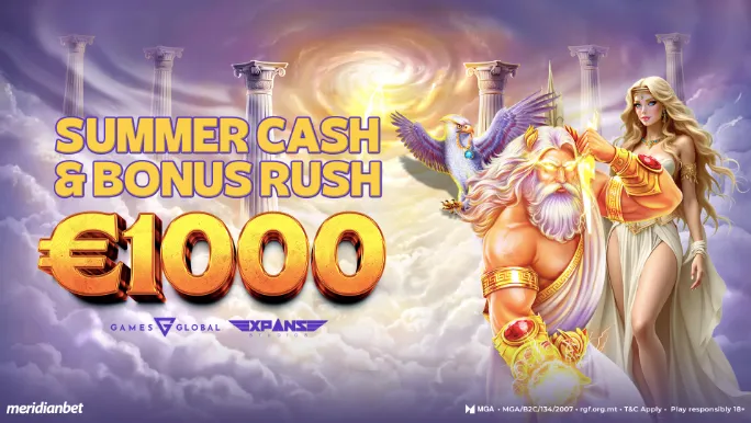 Meridianbet'in Yaz Kışı Nakit ve Bonus Yarışı: 1.000 Euro Ödül