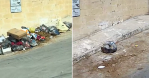 Marsa'da Çöp Sorunu: Adam, Belediye Başkanını Eleştirdi