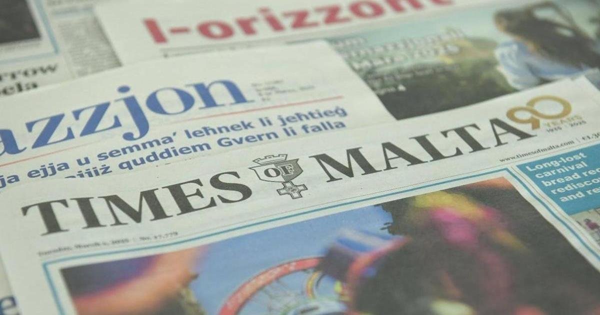 Malta Gazetelerinin Bugünkü Manşetleri - 4 Ağustos 2026