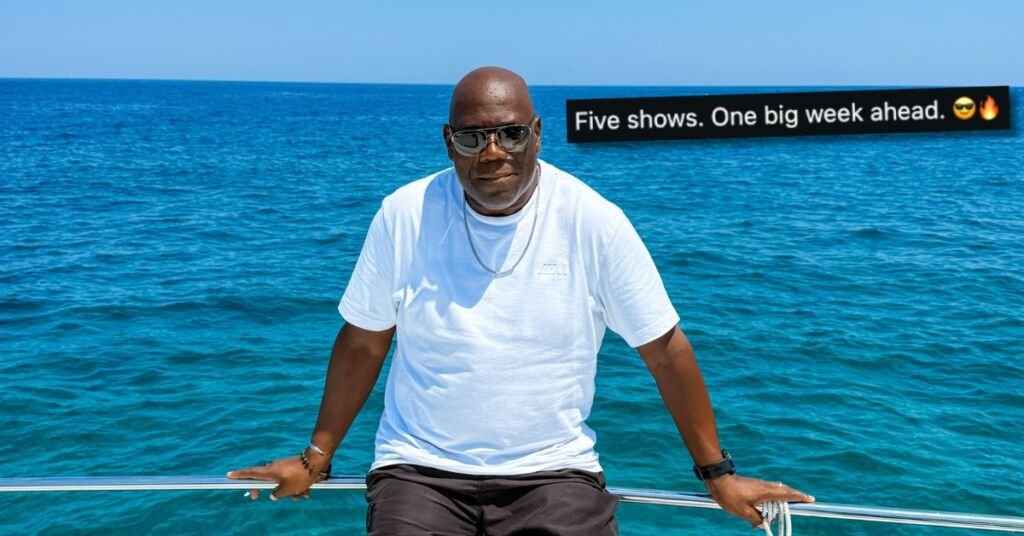 Carl Cox Malta'da Beş Konserlik Avrupa Turnesine Başlıyor