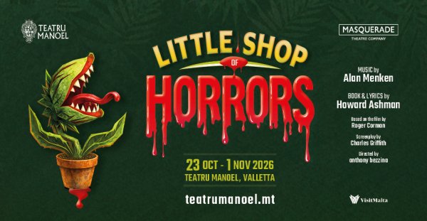 Valletta'yı Ele Geçirecek Aç Bitki: Little Shop of Horrors Ekim'de Teatru Manoel'de