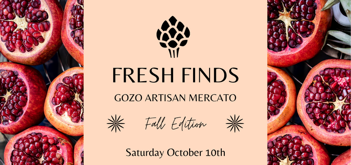Fresh Finds Gozo Mercato sonbahar pazarı gelecek ay düzenlenecek