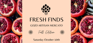 Fresh Finds Gozo Mercato sonbahar pazarı gelecek ay düzenlenecek
