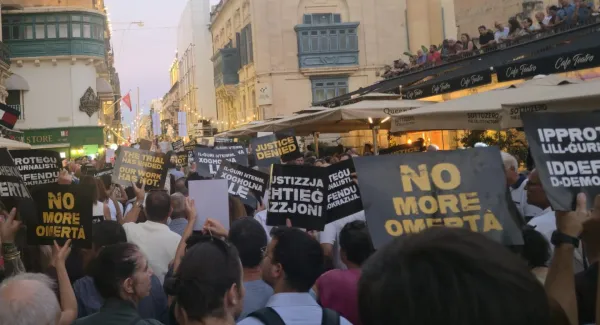 Binlerce kişi Daphne için adalet istedi