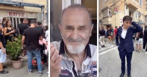 ‘Teşekkür ederim, seni seviyorum’ – Valletta’da Bert’s Take-Away’in son günü için büyük kalabalık toplandı