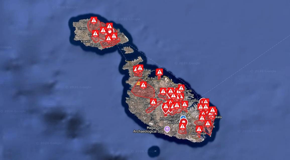 Malta ve Gozo'da yaygın elektrik kesintisi sonrası enerji yeniden sağlandı