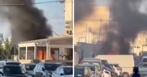Ħamrun'da araba alevlere gömüldü