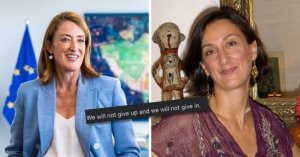 Roberta Metsola'dan Daphne Caruana Galizia'ya Mesaj: "Vazgeçmeyeceğiz ve Teslim Olmayacağız"