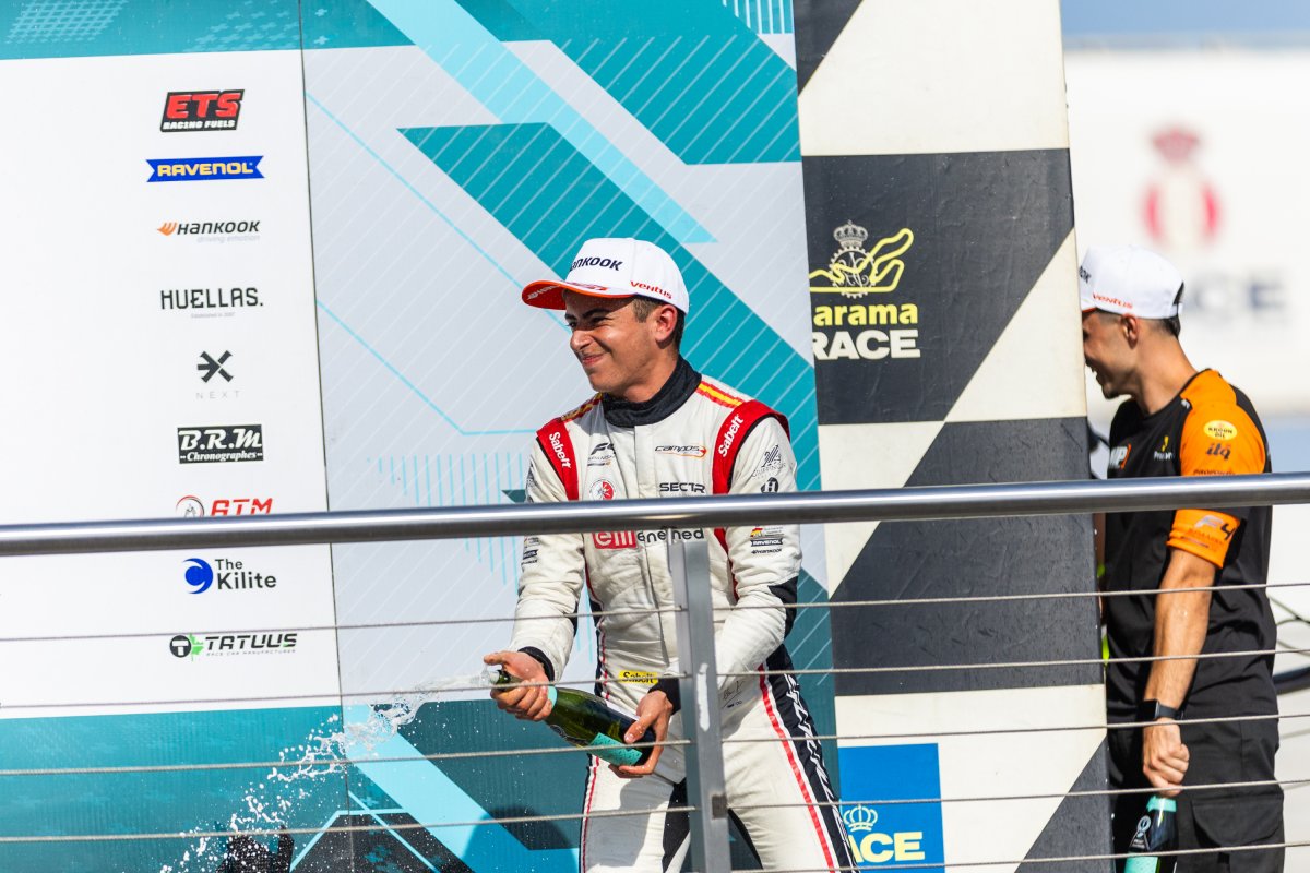 Jacob Micallef, Circuito del Jarama'da Campos Racing Adına Podyuma Çıktı