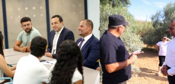 Gozo: Başbakan, GUG ve Ramla Valley Olive Grove temsilcileriyle görüştü