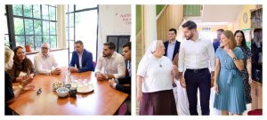 Milliyetçi Parti lideri Alex Borg Kercem'de iki okulu ziyaret etti