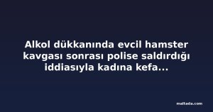 Alkol dükkanında evcil hamster kavgası sonrası polise saldırdığı iddiasıyla kadına kefalet reddi
