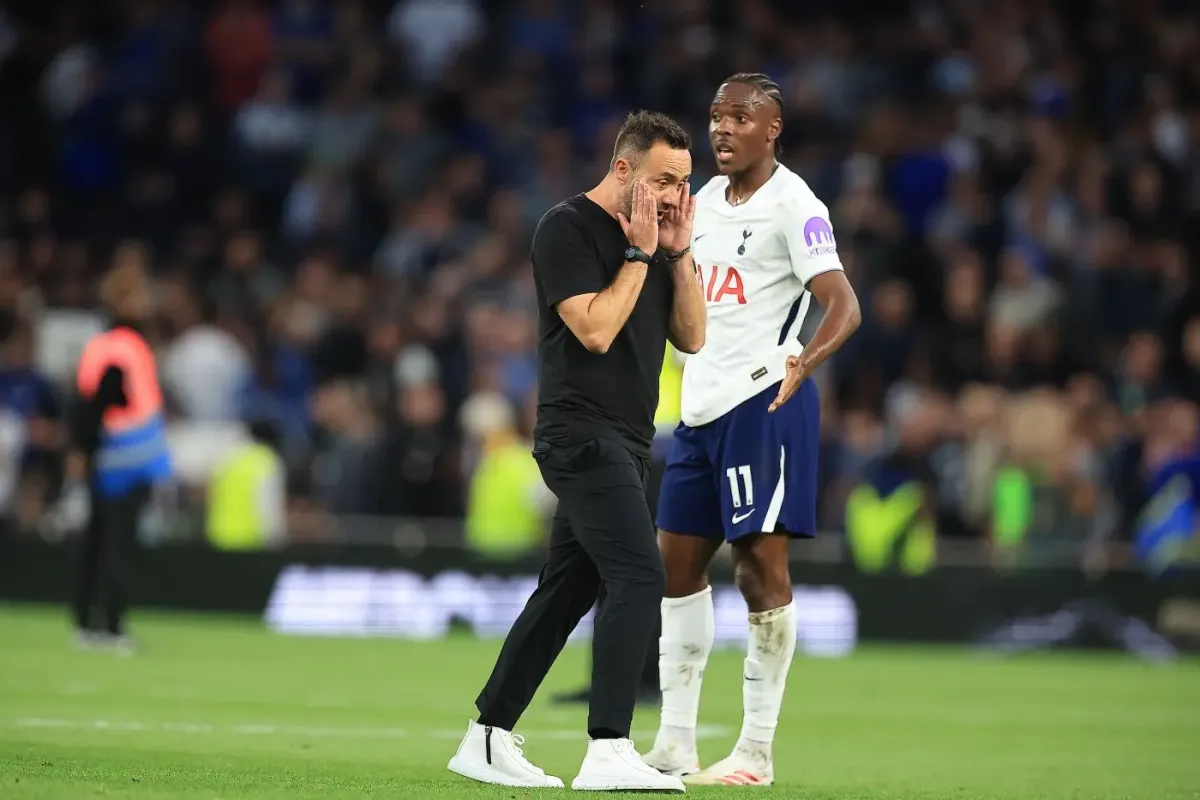 Tottenham'da De Zerbi: 'İyileşmemiz gerekiyor ama oyuncularıma güvenim var'