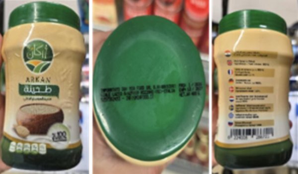 Susam tahini partisi için salmonella uyarısı