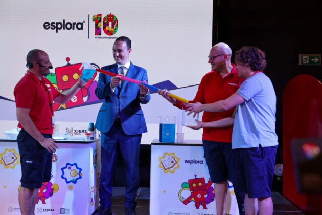 Esplora Educational Programme Launch Xjenza Malta