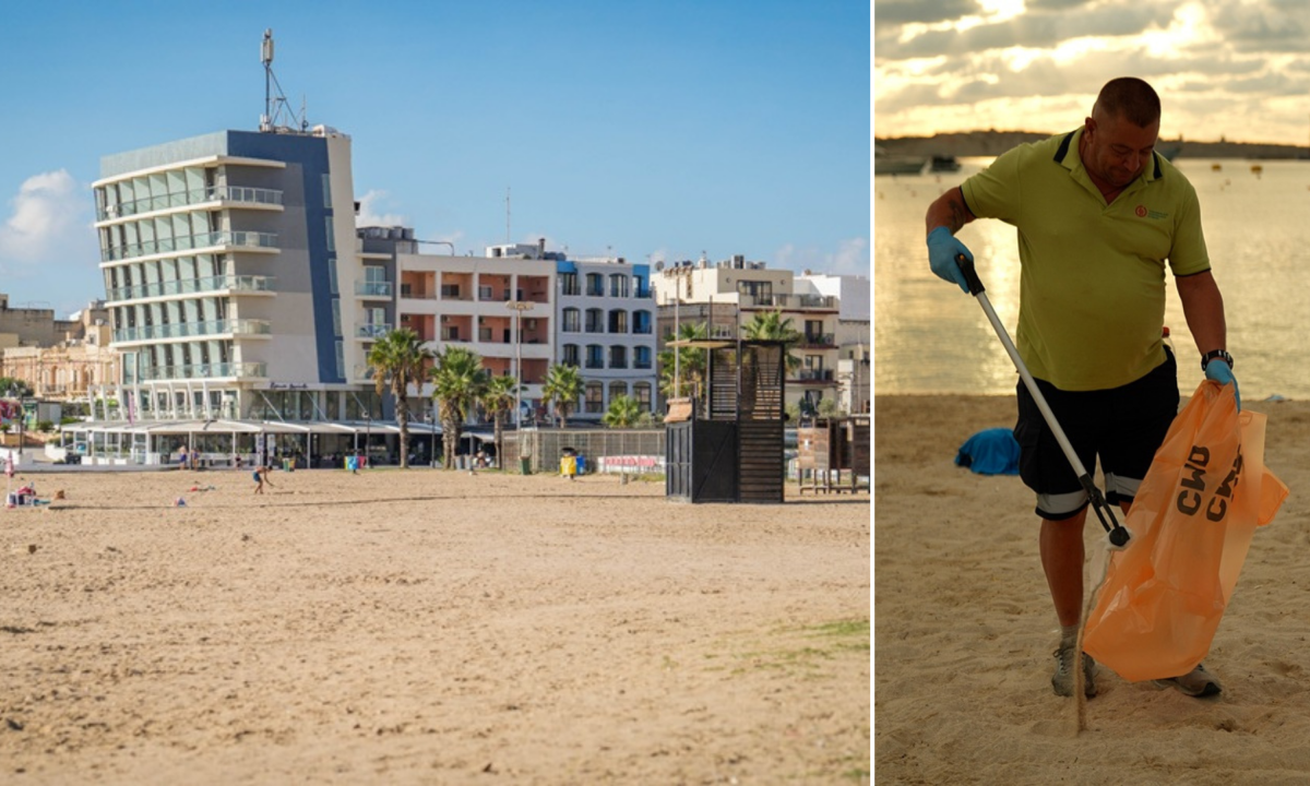 Yaz boyunca Malta genelinde haftada yaklaşık 800 temizlik müdahalesi