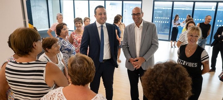 Gozo: yaşlılar için spor ve su sporları pavyonunda etkinlikler