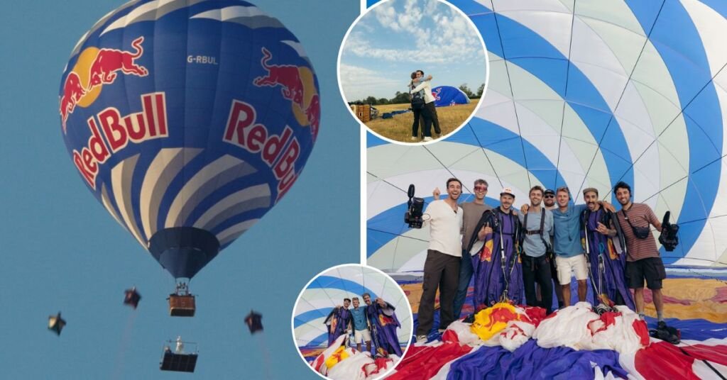 Malta merkezli prodüksiyon ekibi Red Bull'un en çılgın havacılık gösterilerinden birini hayata geçirdi