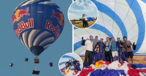 Malta merkezli prodüksiyon ekibi Red Bull'un en çılgın havacılık gösterilerinden birini hayata geçirdi