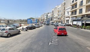 Gżira'da kontrolünü kaybeden motosikletli yaralandı