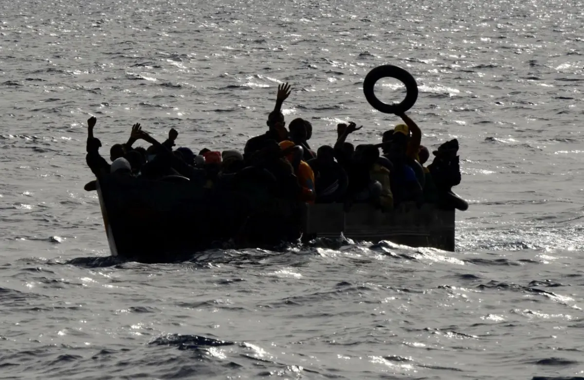Libya'da Trablus Açıklarında 43 Göçmen Kurtarıldı
