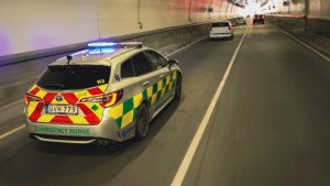 Zejtun'da Tal-Barrani Yolu'nda bildirilen patlamaya polis müdahale ediyor