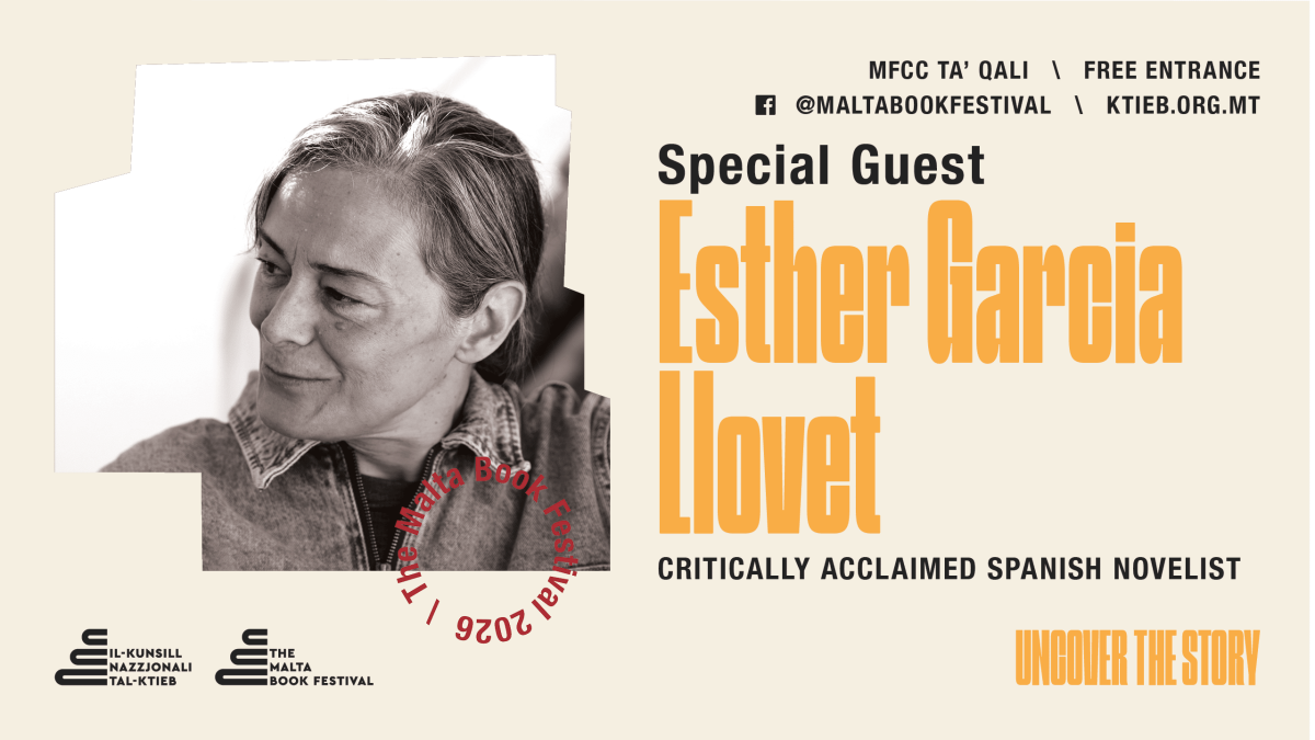 Övülen İspanyol yazar Esther García Llovet Malta Kitap Festivali 2026'da özel konuk olacak