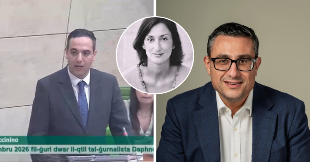 “Kültür Bakanı Hariç Herkes Biliyor”: Michael Piccinino, Daphne Yorumları Nedeniyle Agius Galea’ya Meclis’te Sert Çıktı