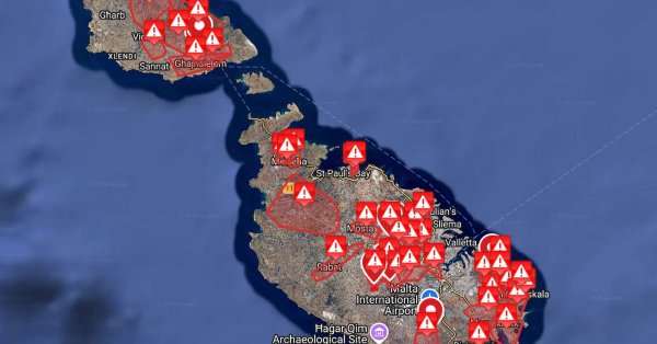 Malta ve Gozo'da Geniş Çapta Elektrik Kesintileri Bildirildi