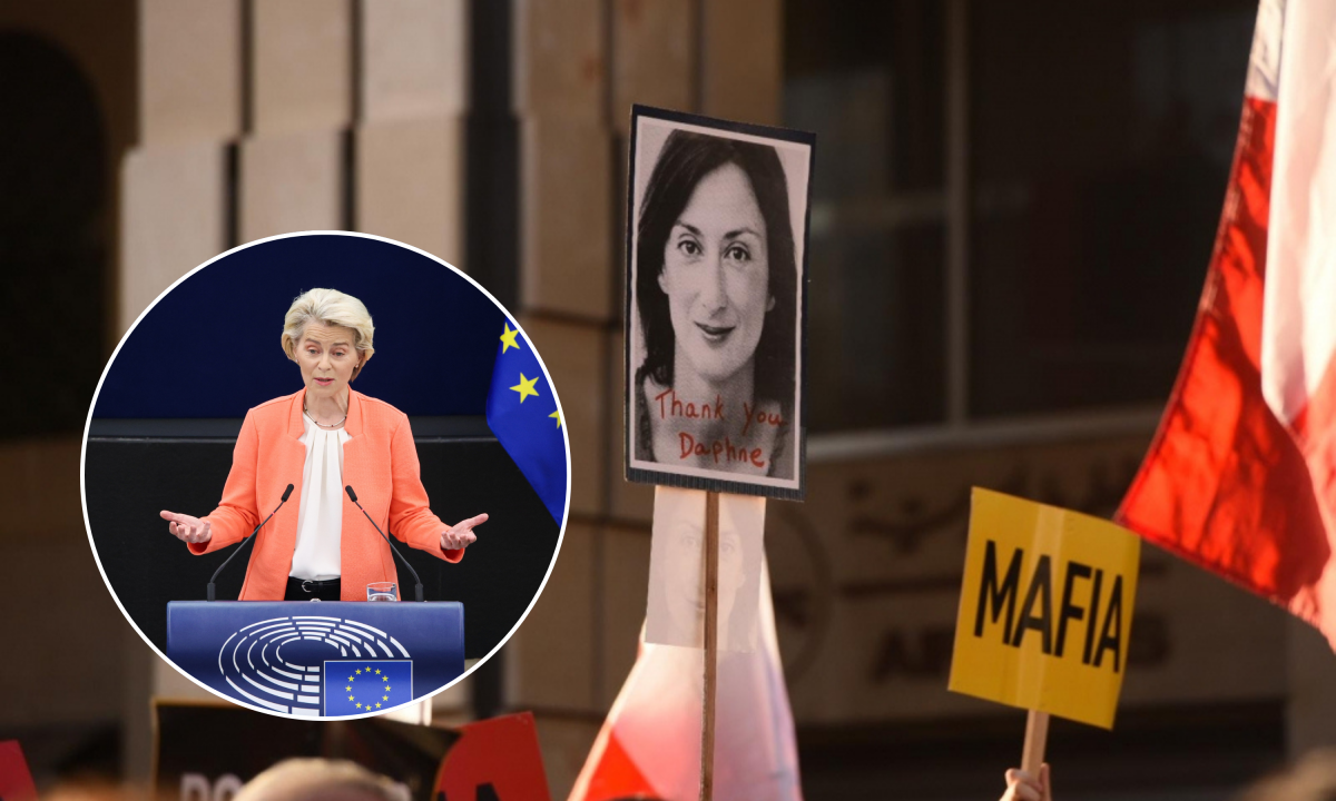 Von der Leyen Daphne Caruana Galizia cinayetinde AB gözetimi sözü verdi
