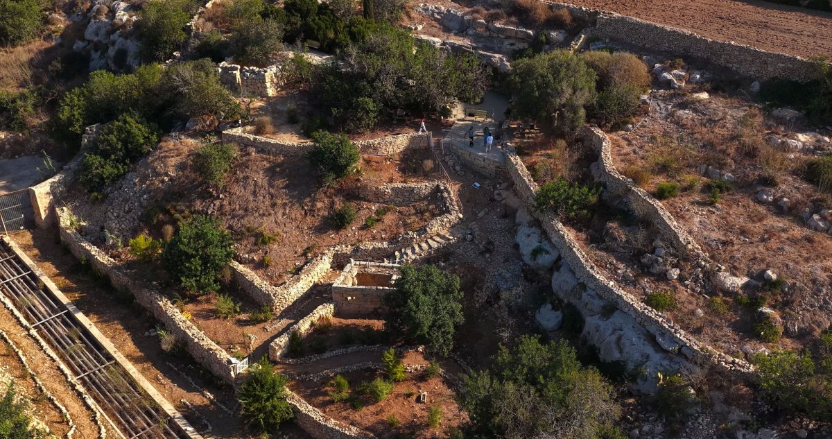 Heritage Malta Għar Dalam çevresinde yeni yeşil alan açtı