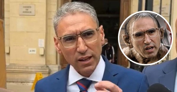 Hükümet eleştirmeni Robert Aquilina, yapay zekâ görselinin sorumlusu olarak eski polis çavuşunu işaret etti